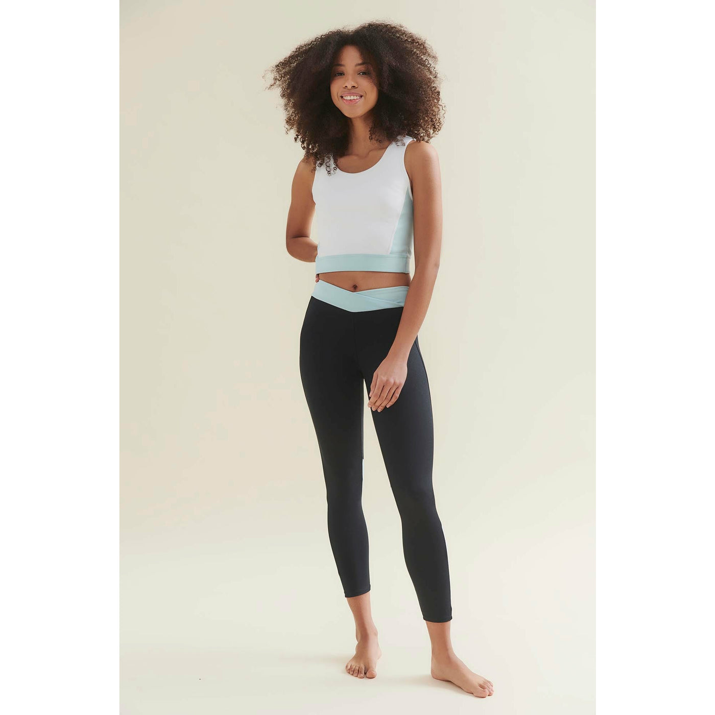 Best Biodegradable Organic Cotton 3/4 Yoga Leggings | Beste biologisch abbaubare 3/4-Yoga-Leggings aus Bio-Baumwolle 